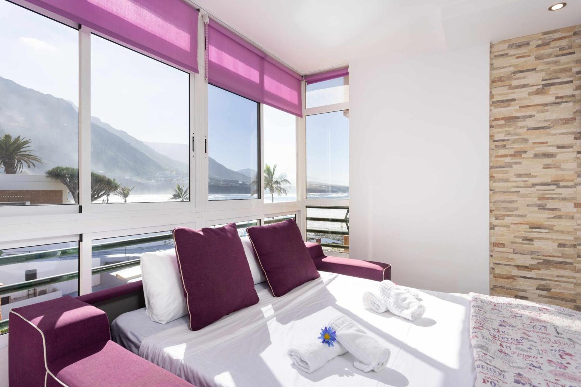 Апартаменты Estudio Oceano Indico Con Piscina Y Mar Y Vistas Санта-Крус-де-Тенерифе Экстерьер фото